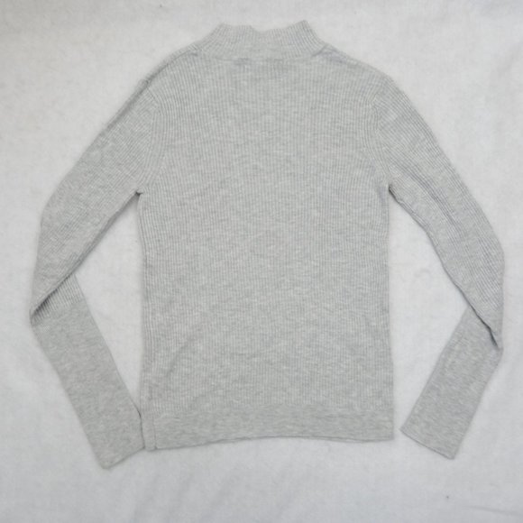Prologue Womens Gray High Neck Long Sleeve Top Size S - Picture 10 of 10